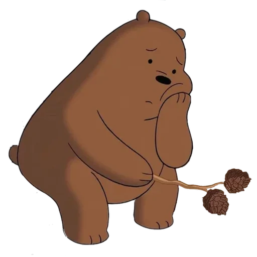 медведь, мультяшный медведь, вся правда о медведях, медведь рисунок мультяшный