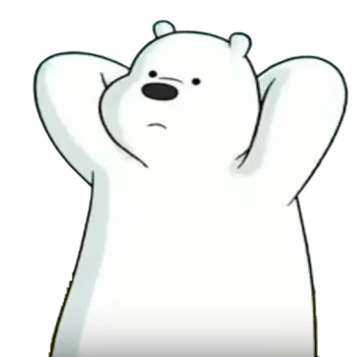 icebear lizf, белый медведь, we bare bears белый, белый вся правда о медведях