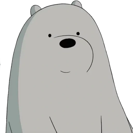polar bear, we bare bears white, the whole truth about bears, we are white for usual bears, the whole truth about beads is white