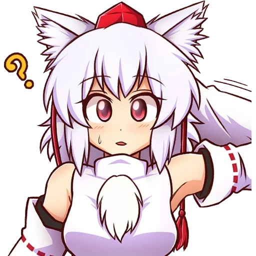 momiji awoo, момидзи awoo, inubashiri momiji ушки