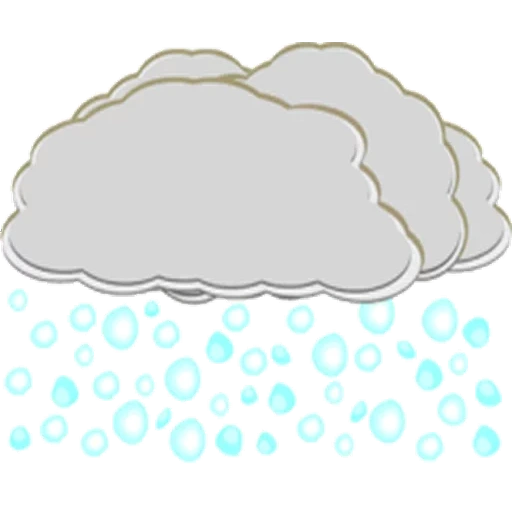 clipart cloud, dessin de nuages, nuages de dessins animés, chiffres nuageux de pluie, nuage de nuage de poussière