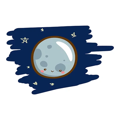 lua, gato da lua, emblema da lua, vetor lunar