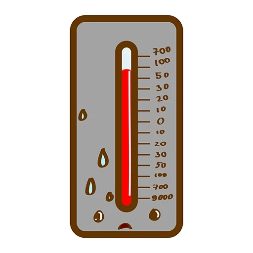 termómetro, temperómetro de baño, dial termómetro, icono del termómetro, termómetro de clip