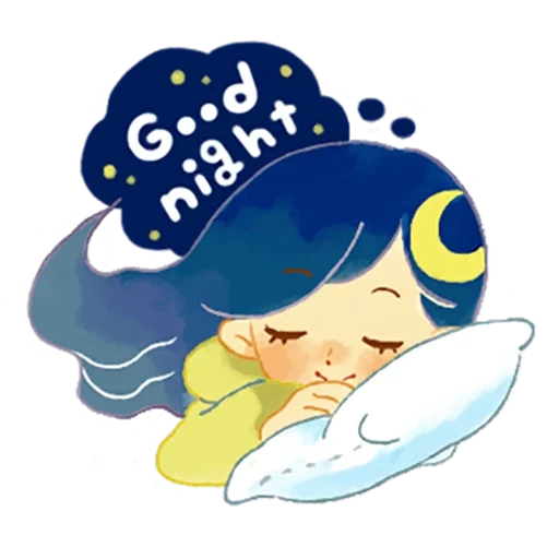 good night, baby sleep, good night, a beautiful dream