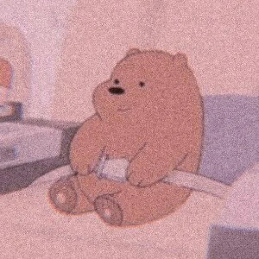 bare bears, urso fofo, urso de desenho animado, ulyana yashina pensa, toda a verdade sobre o urso