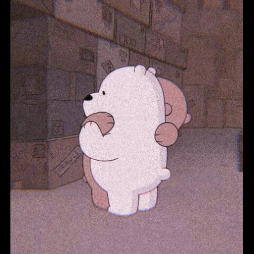 urso de gelo, bare bears, toda a verdade sobre o urso, ice bear we bare bears, urso nu de desenho animado we