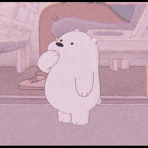 beruang telanjang, cizgimoodum, estetika beruang, seluruh kebenaran tentang beruang, ice bear we bare bears