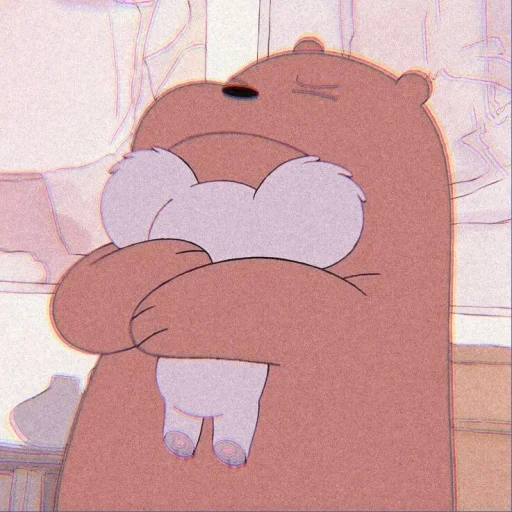 bare bears, every day i love you, вся правда о медведях, ice bear we bare bears, aesthetic cute bear иконка