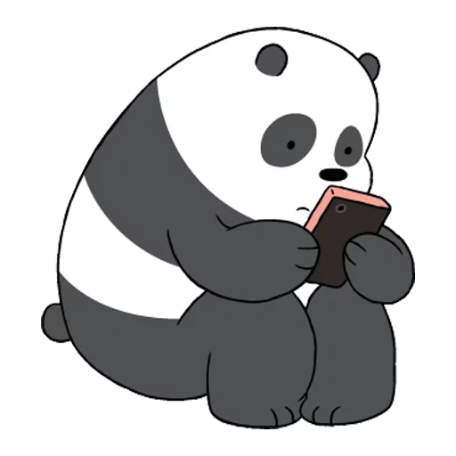 bear panda, pandas have no background, the whole truth about bears, the whole truth of panda bear, panda cartoon whole bear truth