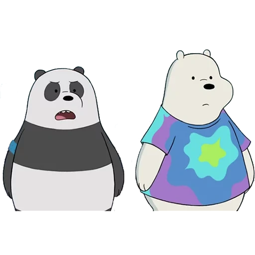 we naked bear panda, the whole truth of panda bear, white's whole truth about bears, the whole truth of pan pan xiong, pan pan's whole truth about bears