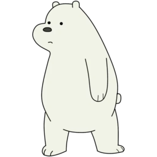 polar bear, the whole truth about bears, ice bear we bare bears, we bare bears white bear, white all the truth about bears