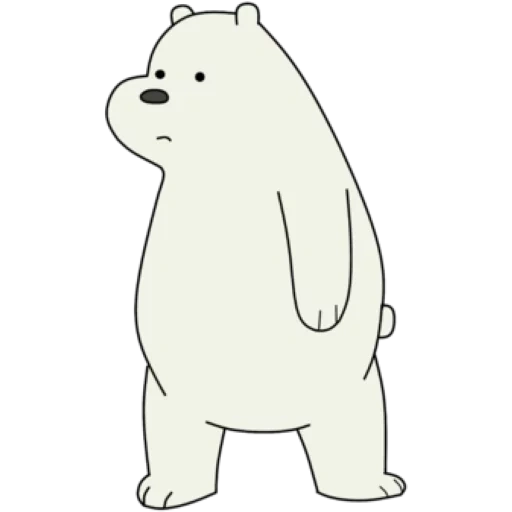 белый медведь, вся правда о медведях, ice bear we bare bears, we bare bears белый медведь, белый вся правда о медведях