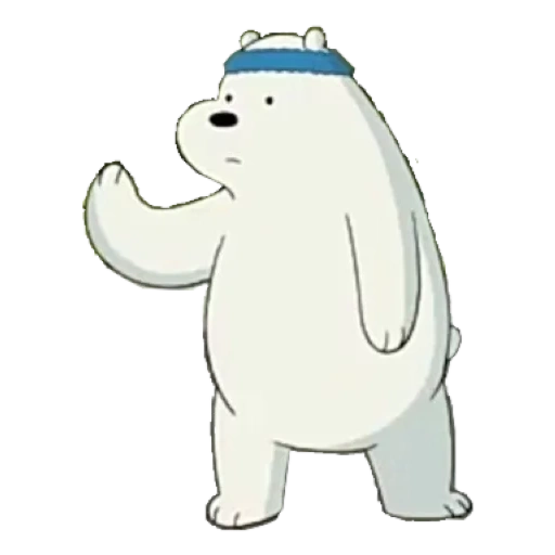 the bear is white, we bare bears white, white we bare bears, we bare bears white bear, white all the truth about bears