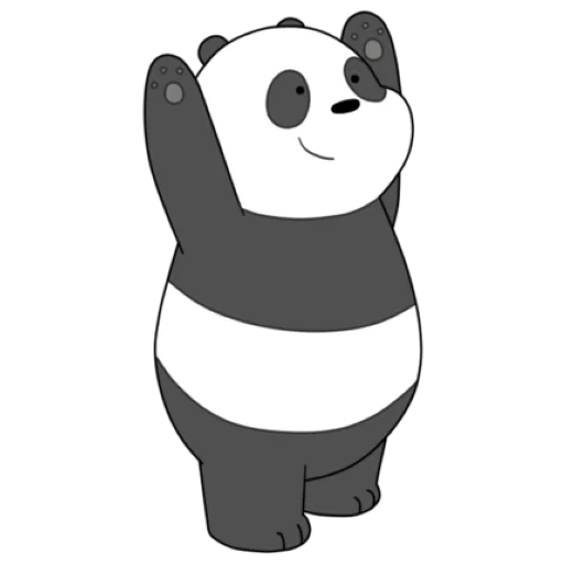 bare bears, beruang panda, panda 3 beruang, we naked bear panda, semua kebenaran tentang beruang