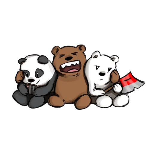 bare bears, panda bear, the whole truth about bears, grisli all the truth about bears, three bears white panda grizzly
