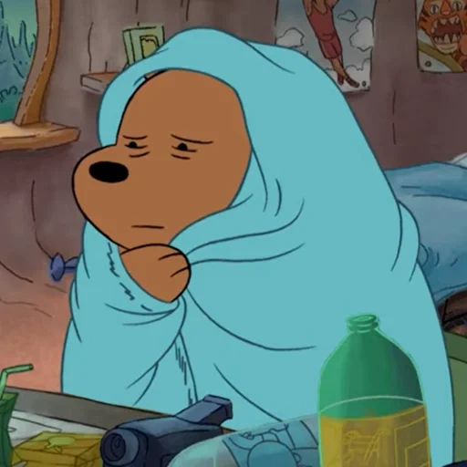 im so tired, i’m so tired, вся правда о медведях, ice bear we bare bears