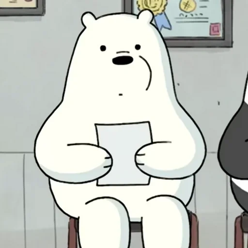 белый медведь, we bare bears белый, вся правда о медведях, we bare bears белый медведь, we bare bears белый эстетика