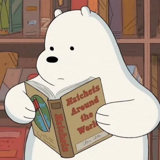 bare bears, медведь белый, вся правда о медведях, ice bear we bare bears, we bare bears белый медведь