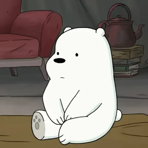 moody bear, вся правда о медведях, we bare bears ice bear, мультфильм we bare bears, we bare bears белый эстетика