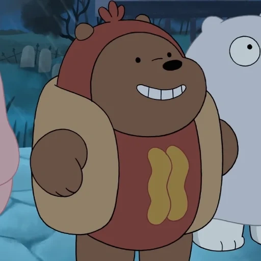 аниме, bare bears, вся правда о медведях, ice bear we bare bears, we bare bears мультфильм 2020