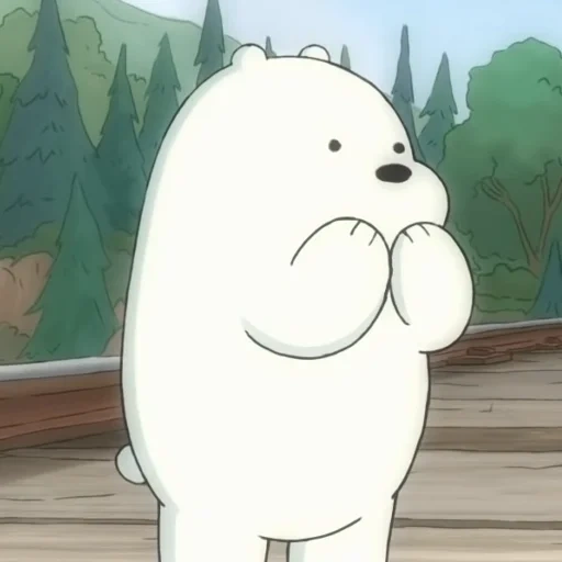 bare bears, the bear is white, the whole truth about bears, we bare bears white bear
