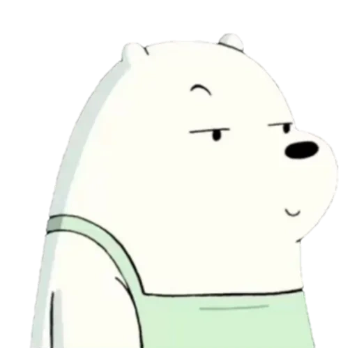 icebear lizf, белый медведь, we bare bears белый, ice bear we bare bears, вся правда о медведях белый