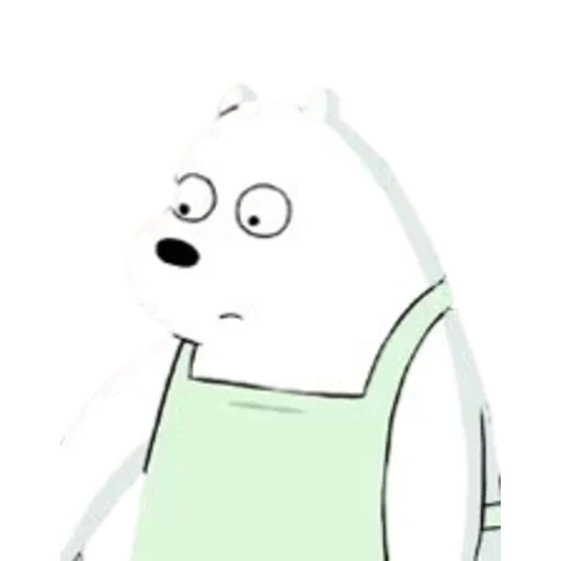 icebear, beruang, mainan, icebear liff, ice bear we bare bears