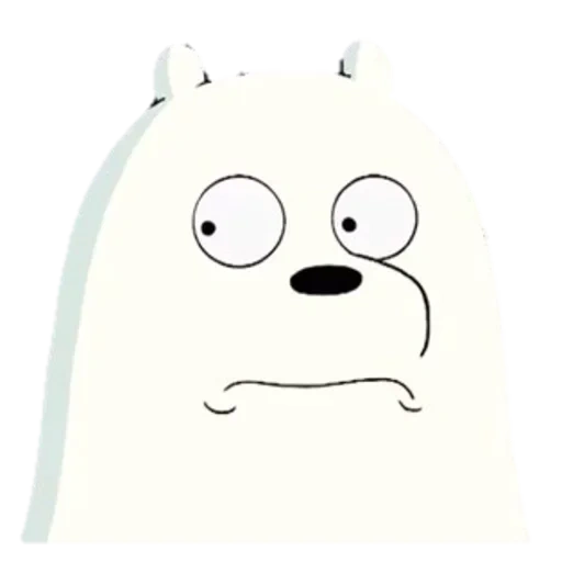 icebear lizf, белый медведь, ice bear we bare bears, the bare bears ice bear