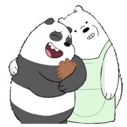 we bare bears, we naked bear panda, toute la vérité sur les ours, toute la vérité sur pan pan bear, toute la vérité sur les ours panda little