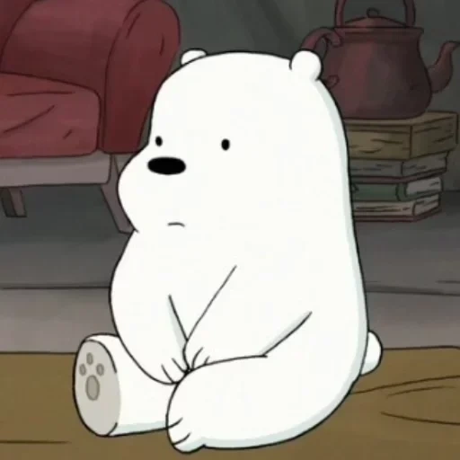 moody bear, mi-mi-mi, sensitive content, cartoon we naked bear, we naked bear white aesthetics