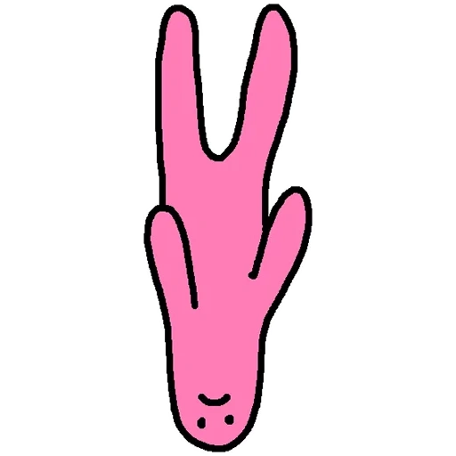 blobby, fobia della lepre, cartoon rabbit, fumetto rosa coniglio ubriaco
