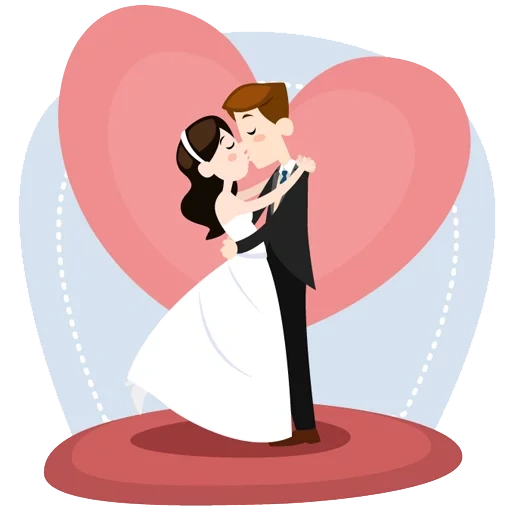 nozze, il vettore dello sposo da sposa, illustrazioni di nozze, il cartone animato dello sposo da sposa, background di nozze degli sposi