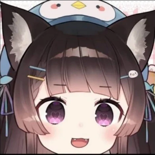 аниме, twitch.tv, неко аниме, nekopara мем, virtual youtuber twitch