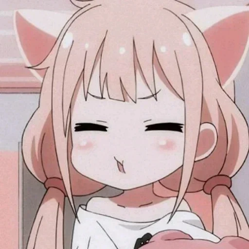 tanaka, animación neko, animación linda, imagen de animación, patrón lindo de animación