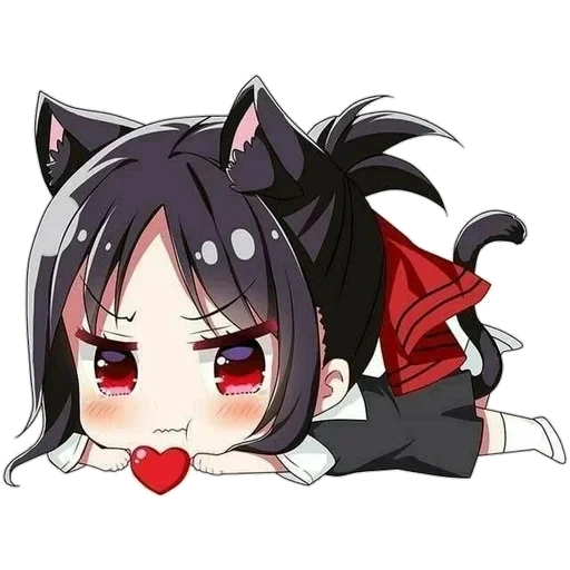 chibi, anime, no chibi, anime tyanka, chibi kaguya tire