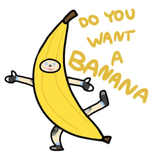 die banana, bananen, mr banana, interessante bananen, die tanzende banane
