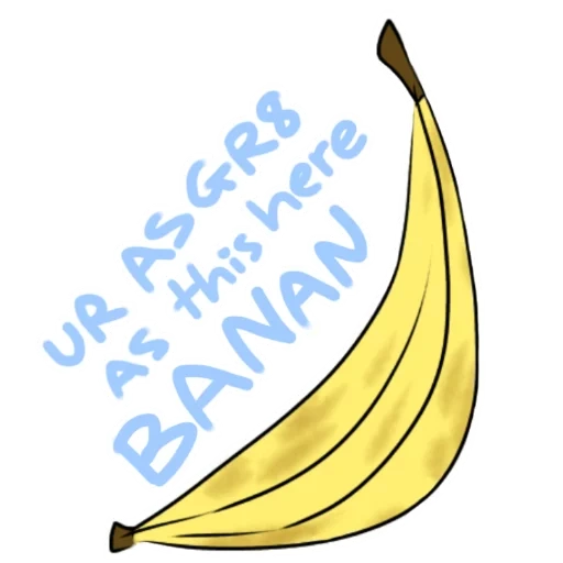 die banana, bananen, die banane der schere, das muster der banane, die gewellte banane