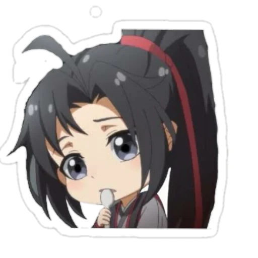 anime, wei wuxian, anime kawai, anime characters, master of the devil's cult chibi