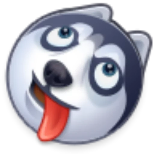 original inglés, panda, niño, símbolo de expresión husky, batería de expresión de 4400 mah de dibujos animados maxpower