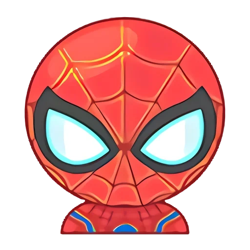 игрушка, человек паук, человек-паук, человек паук чиби, маленький человек паук