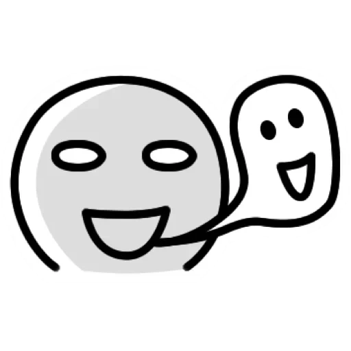 smile, smiling face, mask icon, smiling face pattern