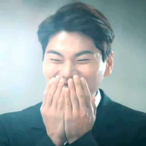 attori coreani, risate drammatiche sopra le nuvole, uomo, kim san-ho, asiatico