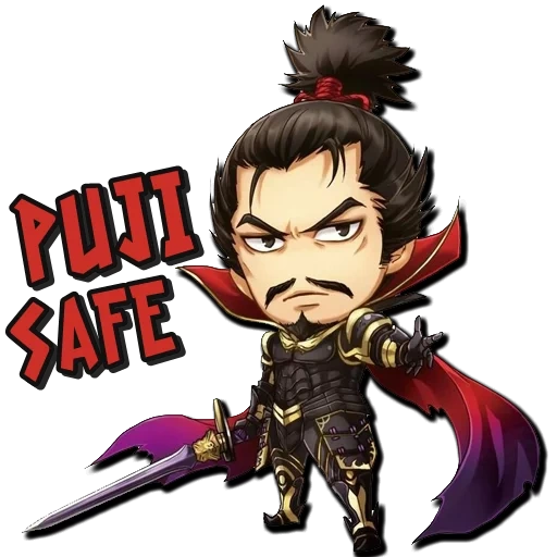 hanzo chibi, oda nobunaga, chibik samurai, anime dynasty of wars, samurai warriors nobunaga