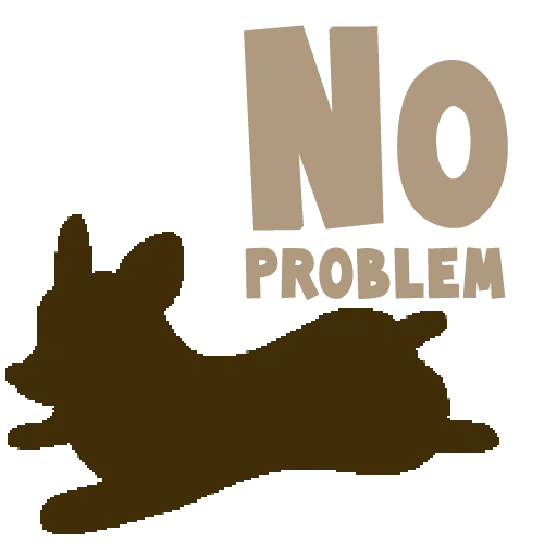 cat, corgi, outline, corgi's silhouette