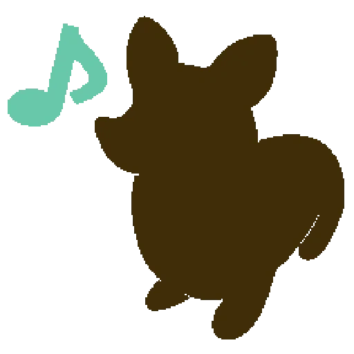 silhouette, hund silhouette, der tiger ist silhouette, velsh corgi silhouette, eine pinkelnde fuchs silhouette