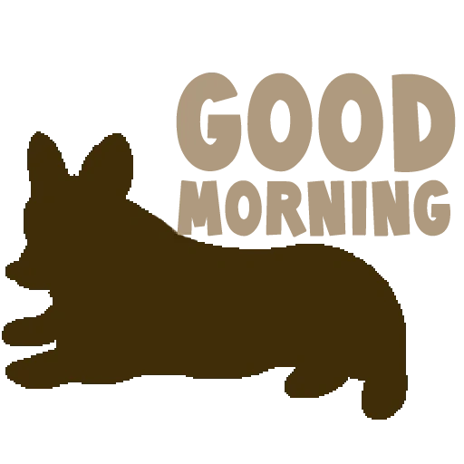 silhouette, corgi's silhouette, welsh corgi profile, corgi pembroke silhouette, profile of welsh corgi pembroke dog