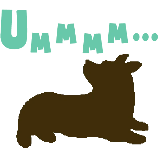 velsh corgi, corgi silhouette, die silhouette des hundes, velsh corgi silhouette, hund velsh korgi pembrock