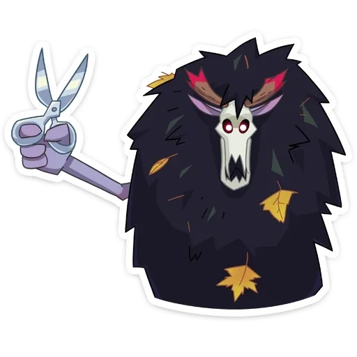 animación, wendigo