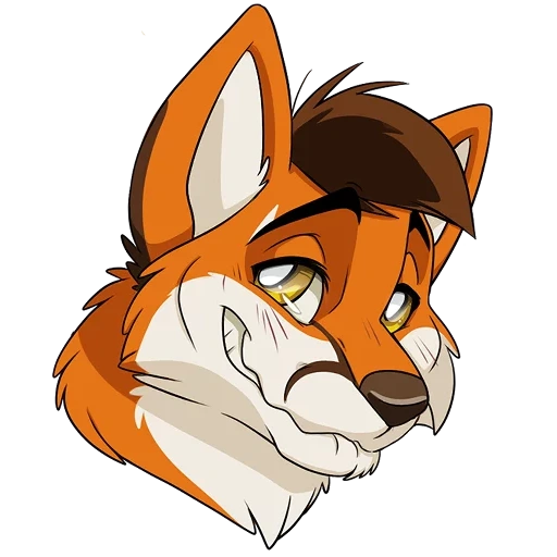 fox, fury fox, moustache de fury, random le renard, fury fox lori