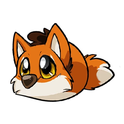 fox, animation, chibi keji, papi the fox, papi the fox